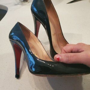 AUTHENTIC Christian Louboutin heels, size 5.5 (Euro 36) $150